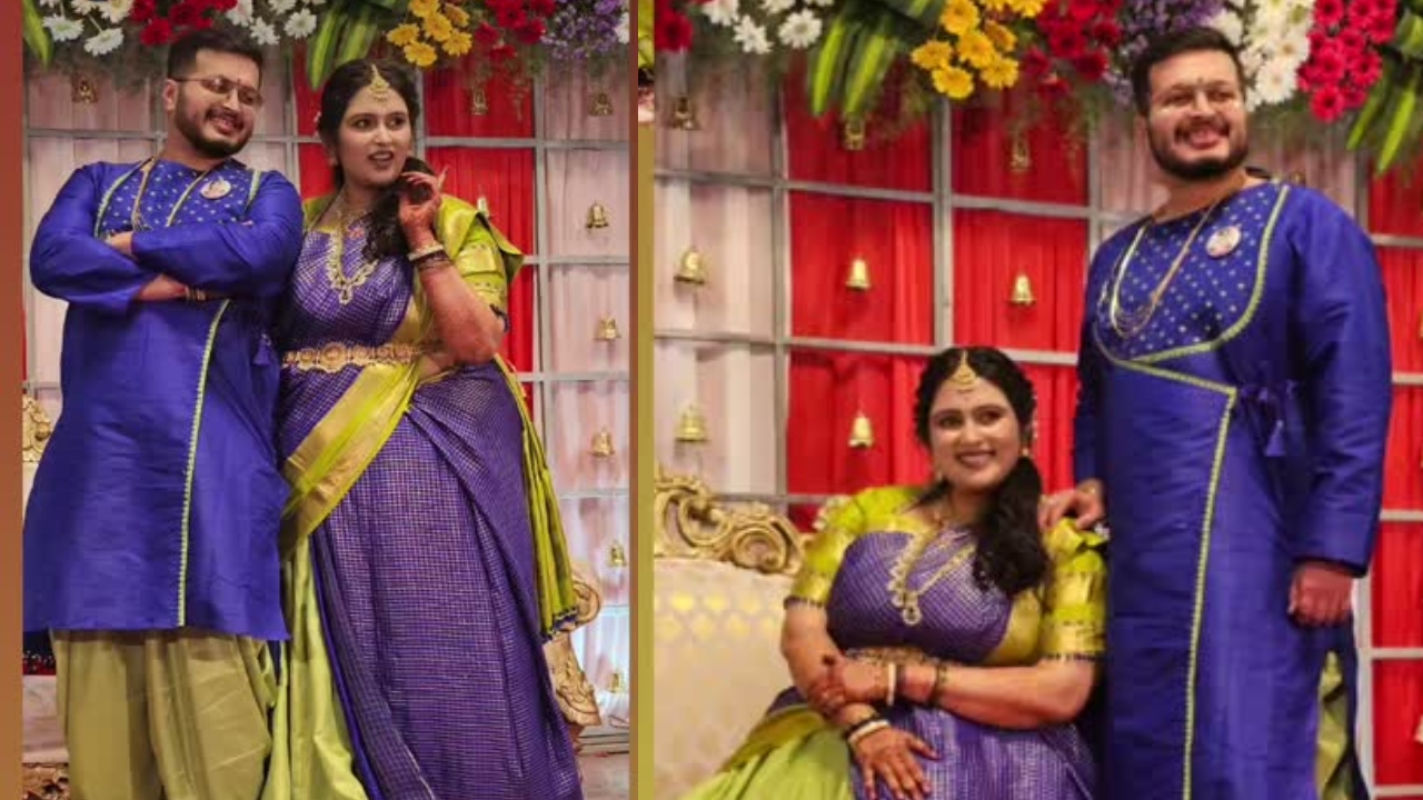 ನಟಿ ಗೀತಾ ಭಾರತಿ ಭಟ್ ದಂಪತಿ