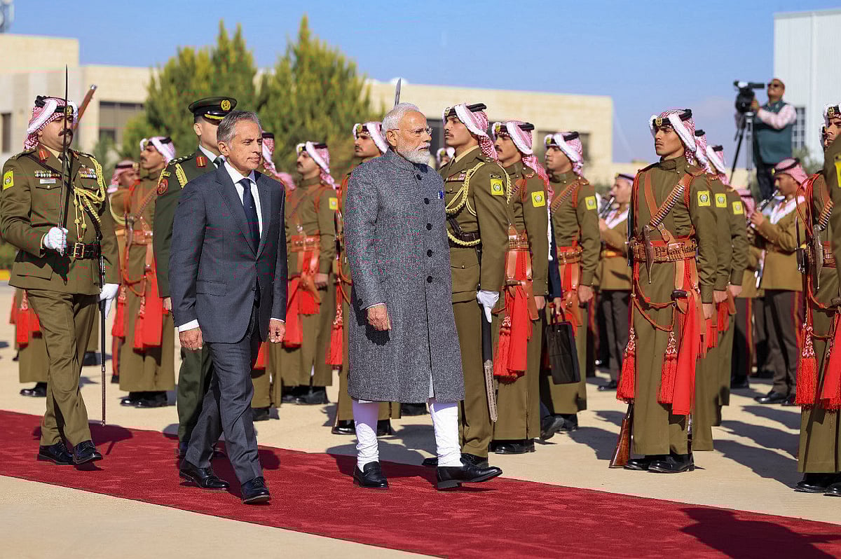 ಜೋರ್ಡಾನ್‌ಗೆ ಬಂದಿಳಿದ ಪ್ರಧಾನಿ ಮೋದಿ