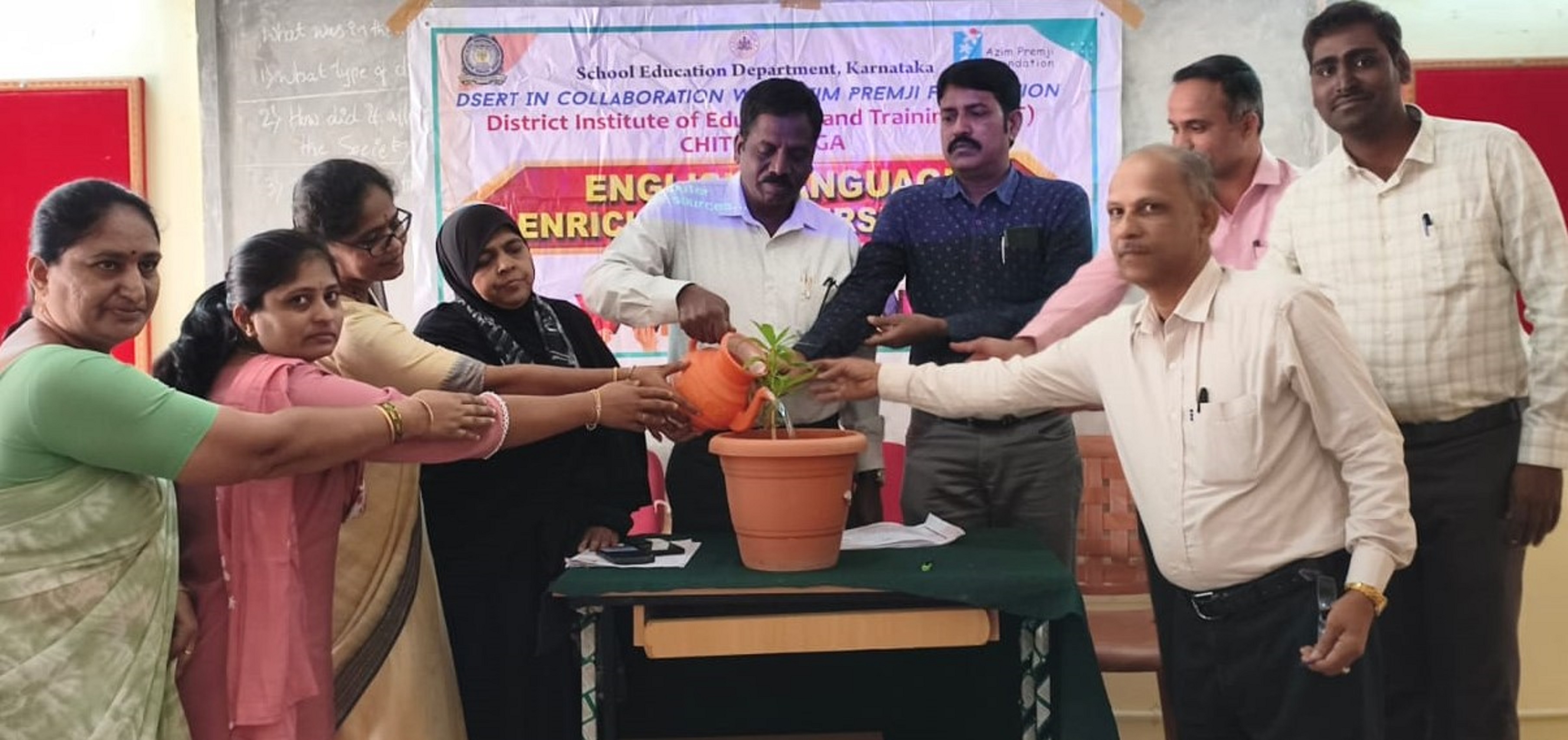 ಇಎಲ್‌ಇಸಿ ತರಬೇತಿಯನ್ನು ಡಯಟ್‌ ಹಿರಿಯ ಉಪನ್ಯಾಸಕ ಅಶ್ವಥ್‌ ನಾರಾಯಣ ಉದ್ಘಾಟಿಸಿದರು