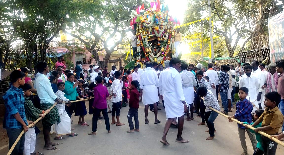 ಊಡೇವು: ವೈಭವದ ತಿಪ್ಪೇರುದ್ರಸ್ವಾಮಿ ರಥೋತ್ಸವ