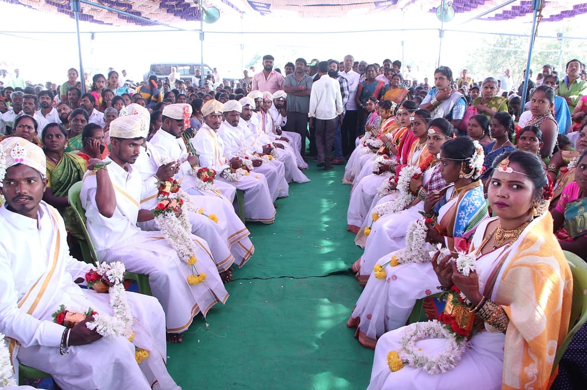 ಗೌರಿಬಿದನೂರು: ಕಲ್ಲೂಡಿಯಲ್ಲಿ ಸಾಮೂಹಿಕ ವಿವಾಹ