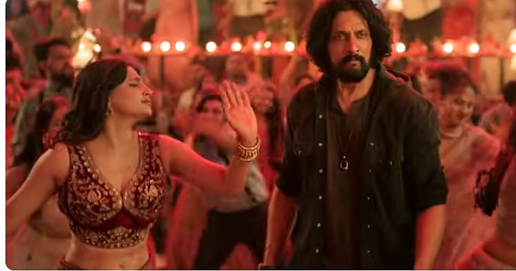 ಮಾರ್ಕ್‌ ಚಿತ್ರದ ‘ಮಸ್ತ್ ಮಲೈಕಾ' ಹಾಡು : ಮಗಳ ಧ್ವನಿಗೆ ಸುದೀಪ್ ಭರ್ಜರಿ ನೃತ್ಯ