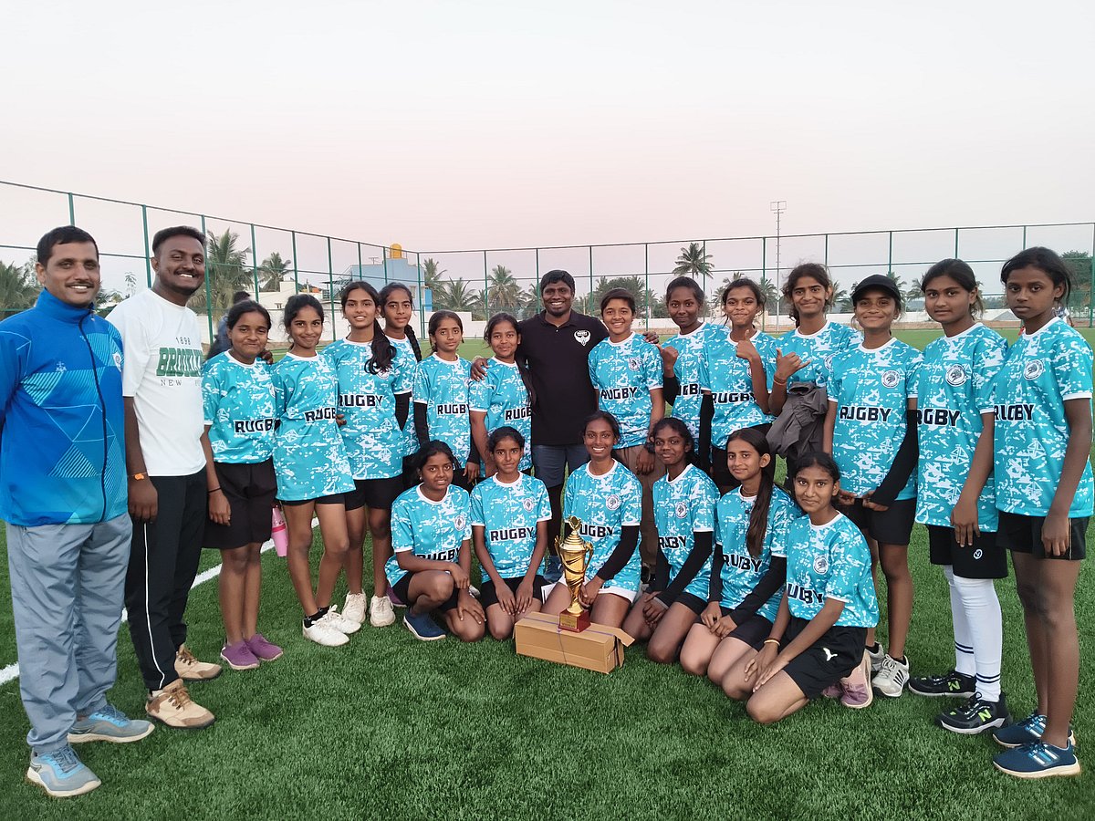 ರಾಜ್ಯಮಟ್ಟದ ರಗ್ಬಿ ಚಾಂಪಿಯನ್‌ಶಿಪ್‌ನಲ್ಲಿ ಗುಂಡ್ಲುಪೇಟೆ ಬಾಲಕಿಯರ ತಂಡ ಸಾಧನೆ