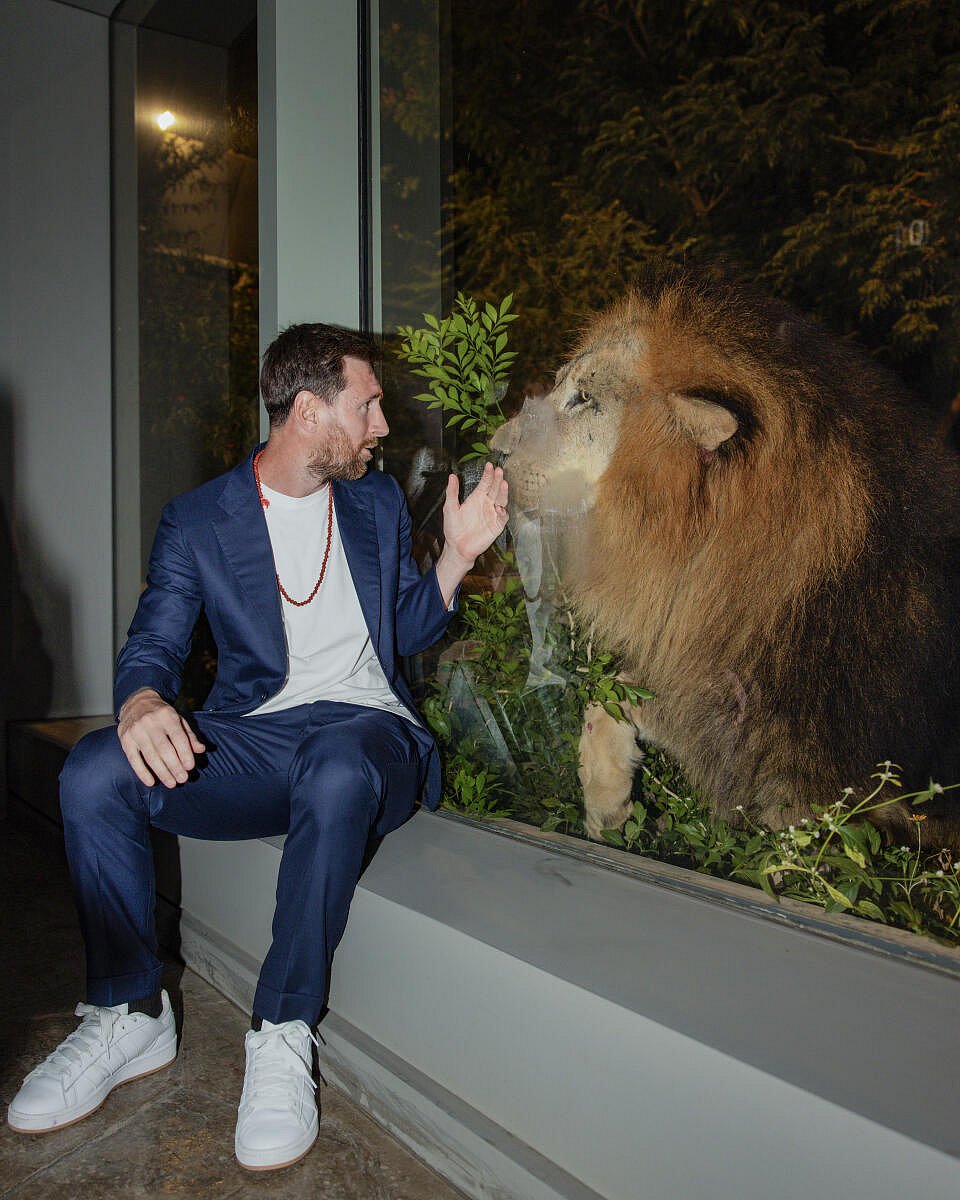 ವಂತಾರಾಕ್ಕೆ ಫುಟ್‌ಬಾಲ್ ಮಾಂತ್ರಿಕ ಲಯೊನೆಲ್ ಮೆಸ್ಸಿ ಭೇಟಿ