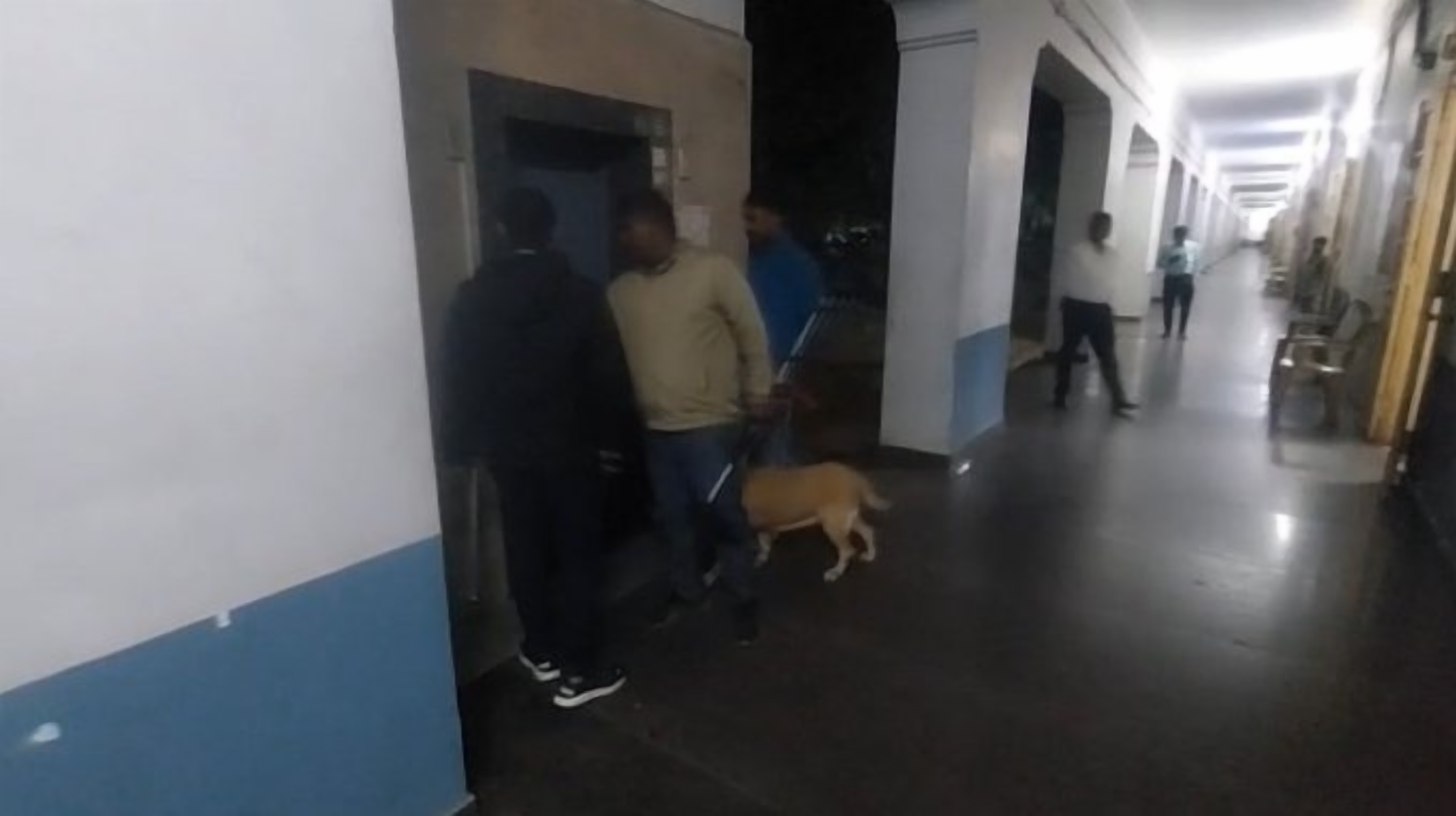 ಸೋಮವಾರ ರಾತ್ರಿ ಹಾಸನದ ಜಿಲ್ಲಾಧಿಕಾರಿ ಕಚೇರಿಯಲ್ಲಿ ಶ್ವಾನದಳದೊಂದಿಗೆ ಪರಿಶೀಲನೆ ನಡೆಸಲಾಯಿತು. 