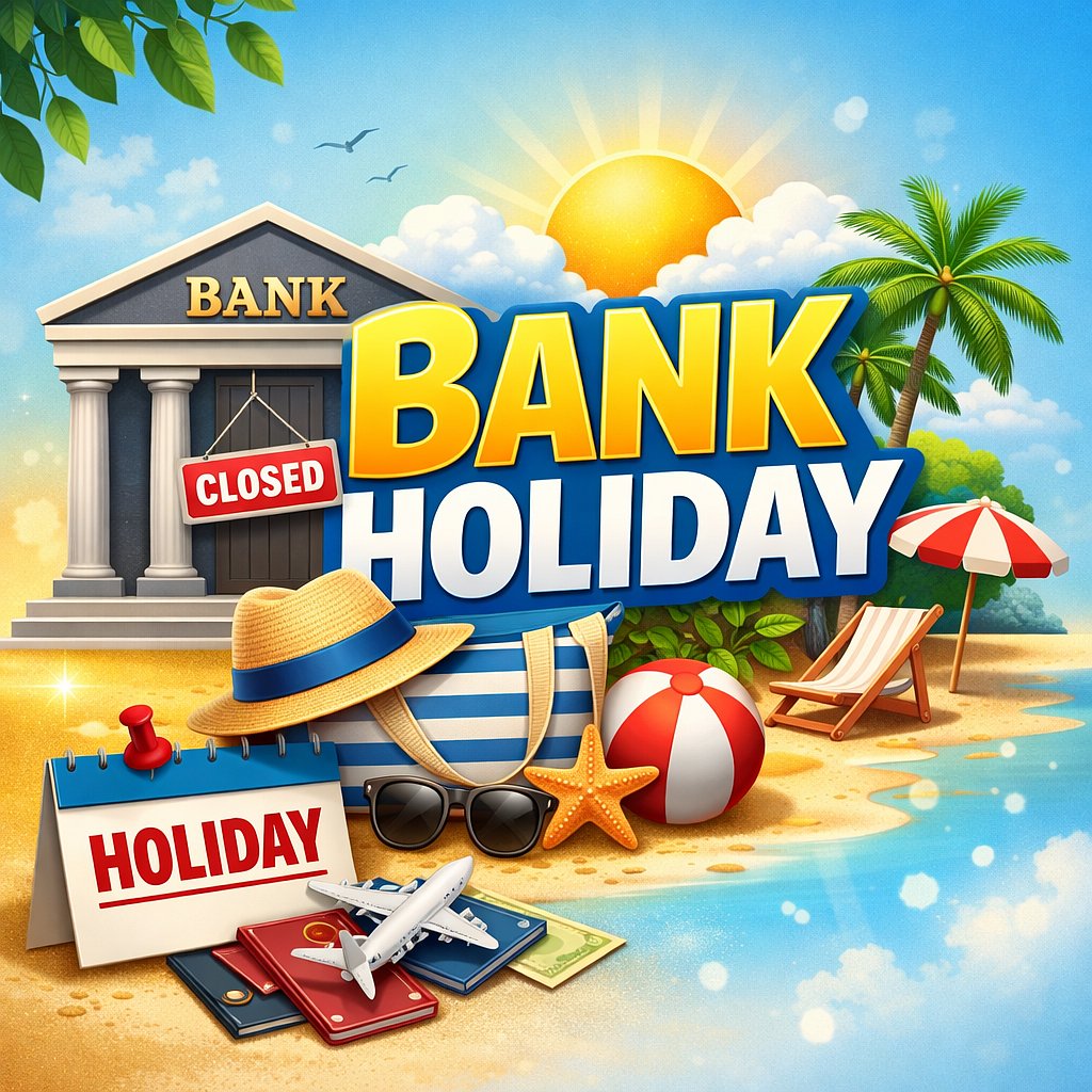 ವರ್ಷಾಂತ್ಯದ ರಜೆಗಳು: ಬ್ಯಾಂಕಿನ ಕೆಲಸಗಳಿದ್ದರೆ ಈ ಮೂರು ದಿನಗಳಲ್ಲೇ ಮುಗಿಸಿಕೊಳ್ಳಿ