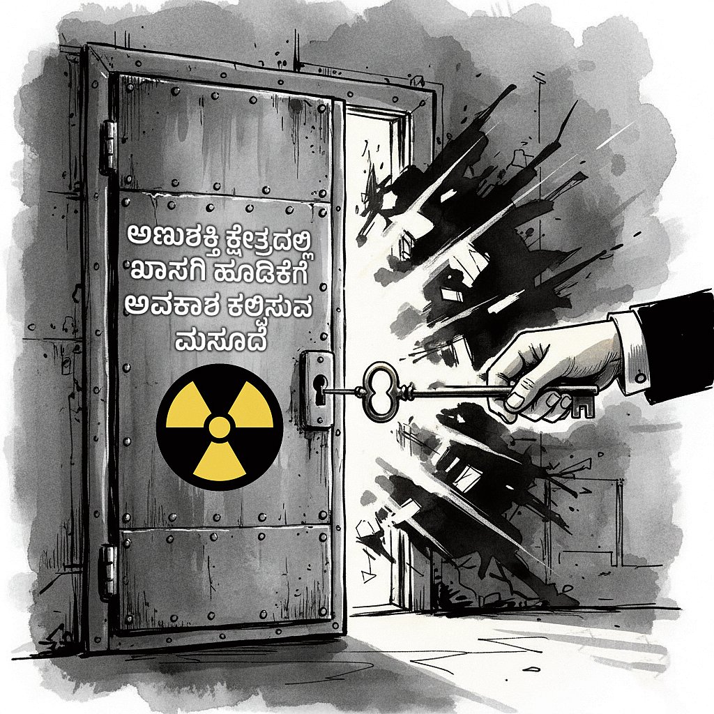 ಸಂಪಾದಕೀಯ | ಅಣುಶಕ್ತಿ: ಖಾಸಗಿ ಸಹಭಾಗಿತ್ವ; ಕೇಂದ್ರ ಸ‌ರ್ಕಾರದ ಹುಲಿಸವಾರಿ