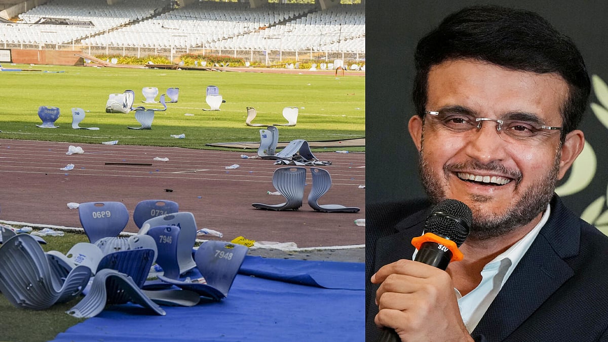 ಮೆಸ್ಸಿ ಕಾರ್ಯಕ್ರಮ ಅವ್ಯವಸ್ಥೆ: ₹50 ಕೋಟಿ ಮಾನನಷ್ಟ ದಾವೆ ಹೂಡಿದ ಸೌರವ್ ಗಂಗೂಲಿ