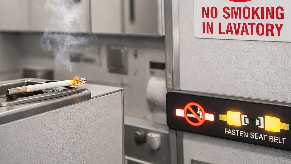 ವಿಮಾನದಲ್ಲಿ ಸಿಗರೇಟು ಸೇದುವಾಗ ಸಿಕ್ಕಿಬಿದ್ದ ಪಾಕಿಸ್ತಾನ ಹಾಕಿ ತಂಡದ ಮ್ಯಾನೇಜರ್‌