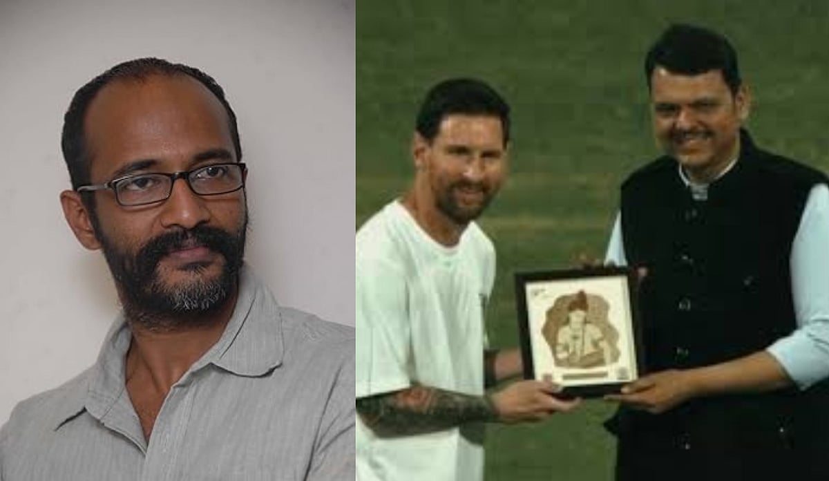 ಮೆಸ್ಸಿ ಕಾರ್ಯಕ್ರಮದಲ್ಲೂ ದೇವರ ಜಪವೇ..?: ಫಡಣವೀಸ್‌ ಕಾಲೆಳೆದ ನಟ ಕಿಶೋರ್