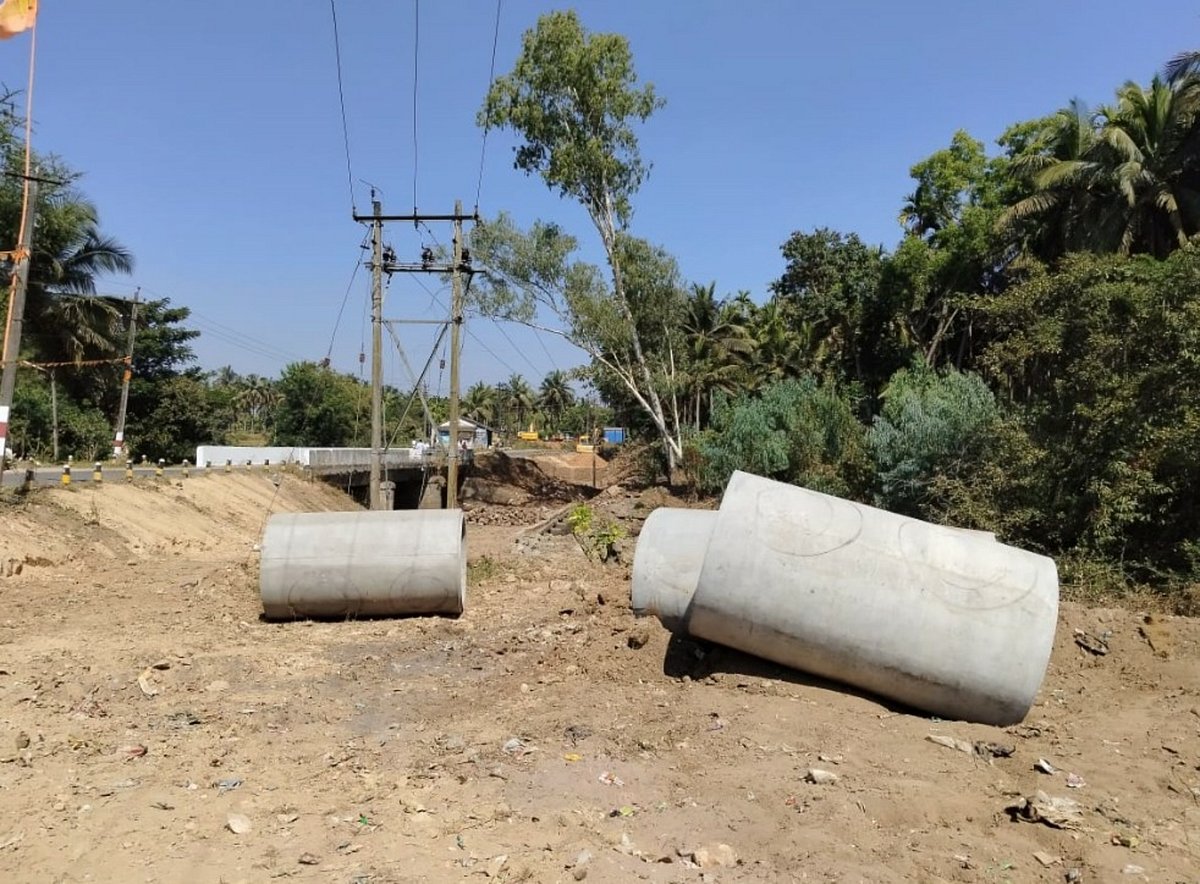 ಭದ್ರಾವತಿ: ದೊಣಬಘಟ್ಟ ರಸ್ತೆಯ ₹ 5 ಕೋಟಿ ವೆಚ್ಚದಲ್ಲಿ ಸೇತುವೆ ನಿರ್ಮಾಣ