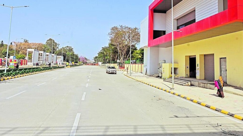 ನಮ್ಮ ಮೆಟ್ರೊ ಗುಲಾಬಿ ಮಾರ್ಗ: ಕಾಮರಾಜ್‌ ರಸ್ತೆ ಶೀಘ್ರ ಪೂರ್ಣ ಮುಕ್ತ