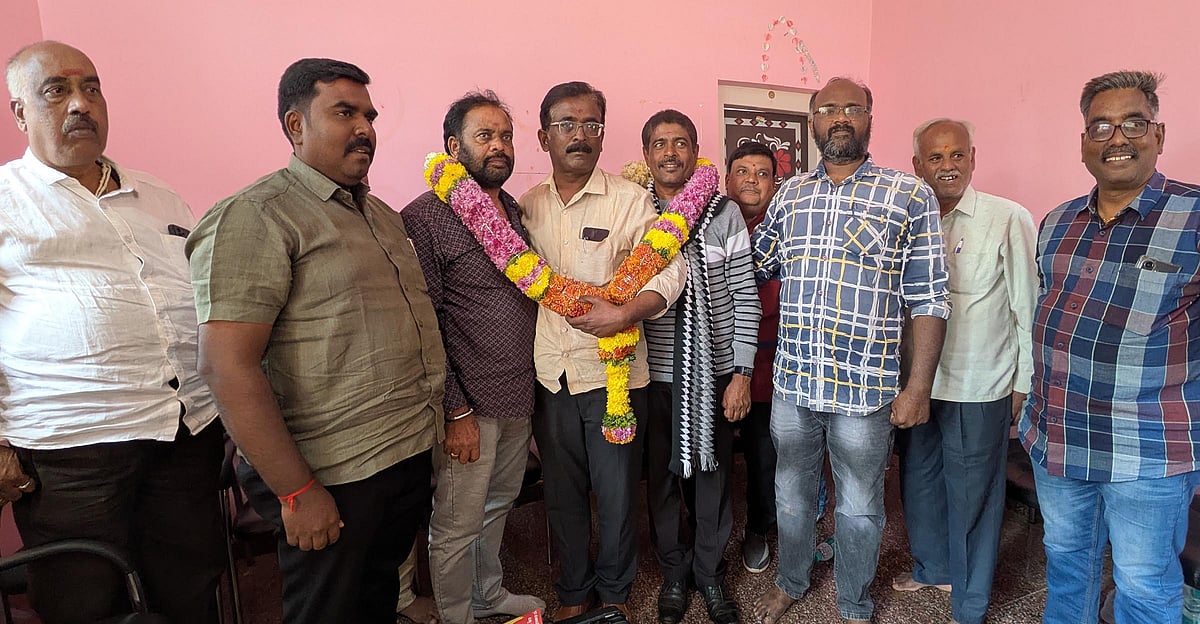 ಶಿಡ್ಲಘಟ್ಟ: ಕಾರ್ಯನಿರತ ಪತ್ರಕರ್ತರ ಸಂಘದ ಅಧ್ಯಕ್ಷರಾಗಿ ಎ.ಶಶಿಕುಮಾರ್ ಆಯ್ಕೆ