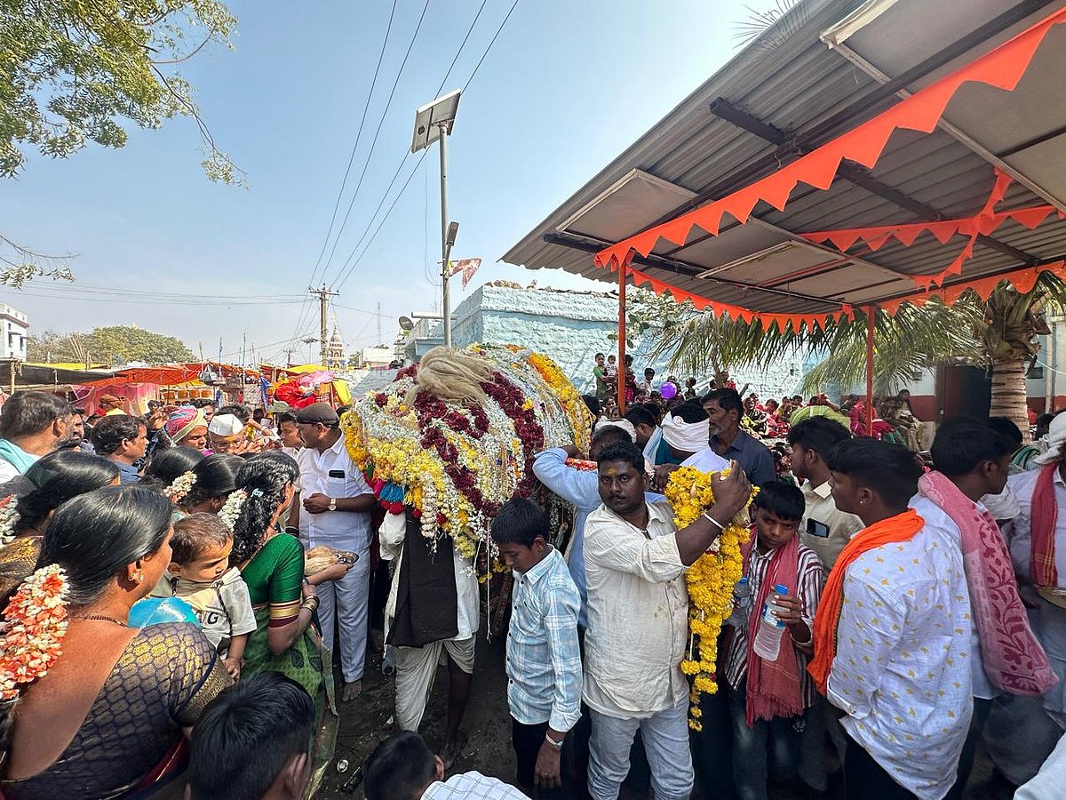 ಯಾದಗಿರಿ: ಅದ್ದೂರಿಯಾಗಿ ಜರುಗಿದ ಮಲ್ಲಯ್ಯನ ಜಾತ್ರೆ