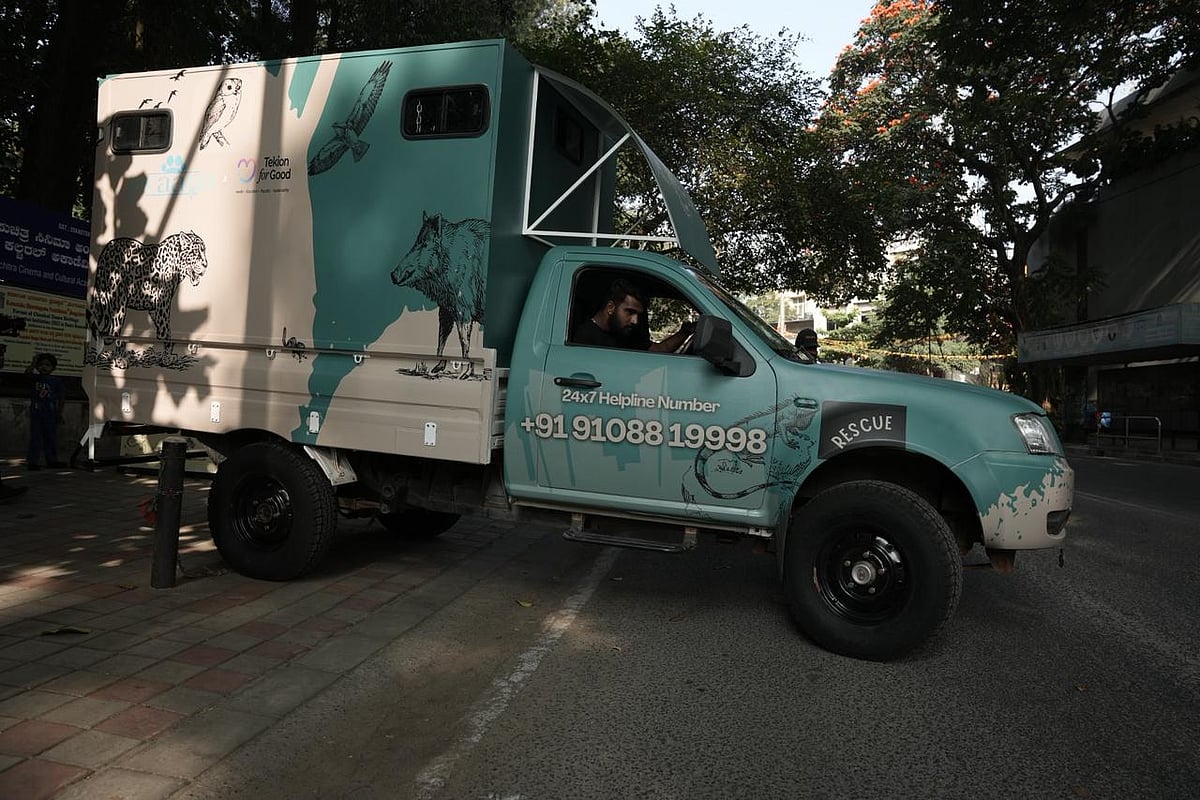 ಬೆಂಗಳೂರು: ವನ್ಯಜೀವಿ ಆಂಬುಲೆನ್ಸ್‌ಗೆ ಅನಿಲ್‌ ಕುಂಬ್ಳೆ ಚಾಲನೆ