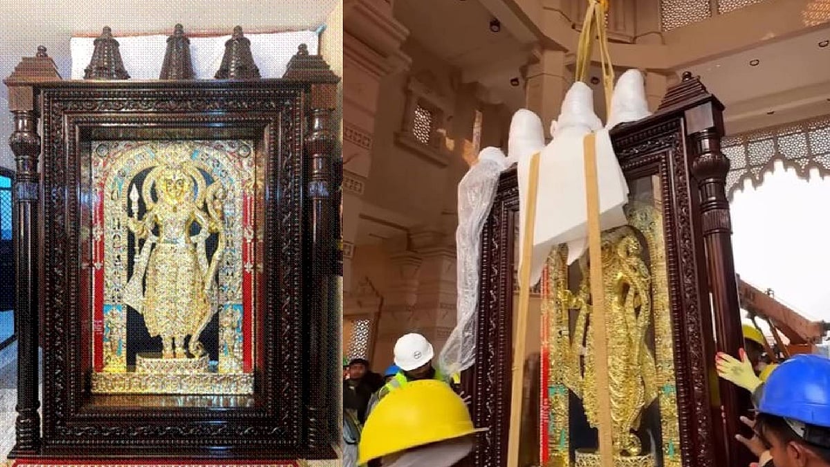 ಅಯೋಧ್ಯೆಗೆ ₹2.5 ಕೋಟಿ ಮೌಲ್ಯದ ರಾಮನ ಕಲಾಕೃತಿ ನೀಡಿದ ಬೆಂಗಳೂರು ಮೂಲದ ಮಹಿಳೆ