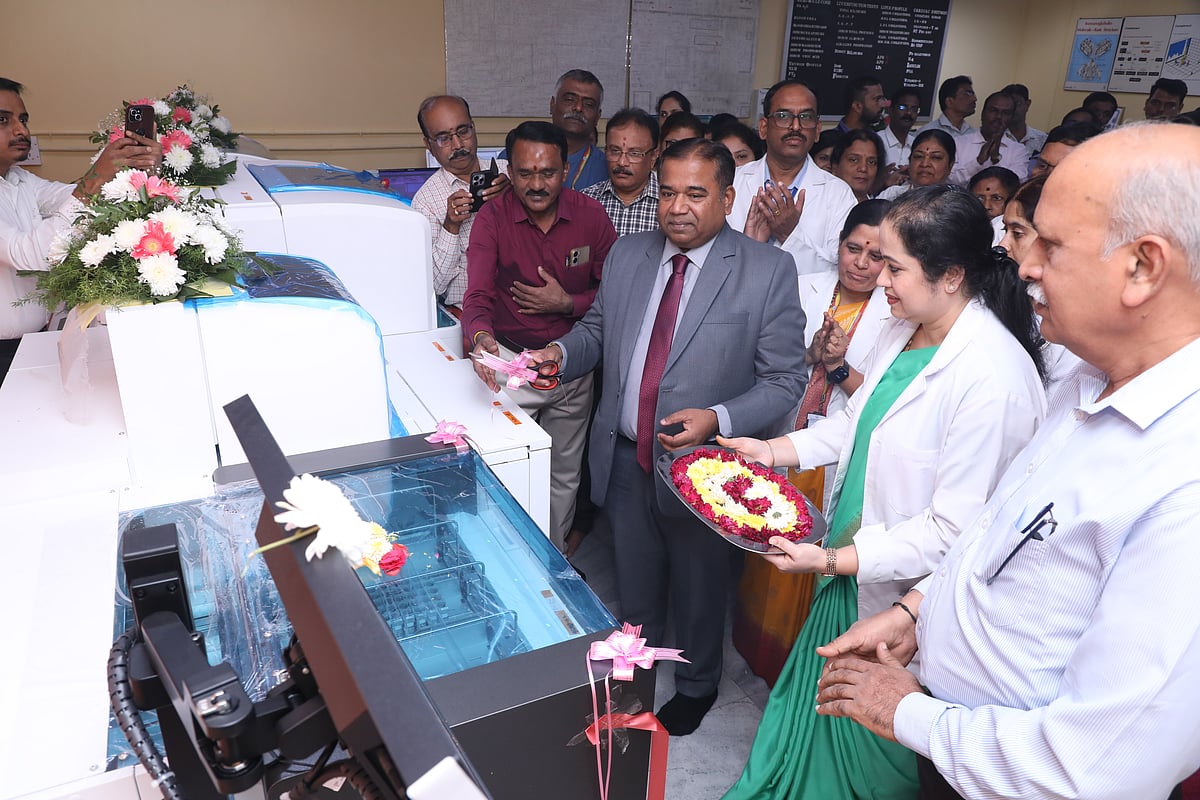 ಜಯದೇವ ಸಂಸ್ಥೆ: ರಕ್ತ ಪರೀಕ್ಷಾ ವಿಶ್ಲೇಷಕ ಯಂತ್ರ ಅಳವಡಿಕೆ