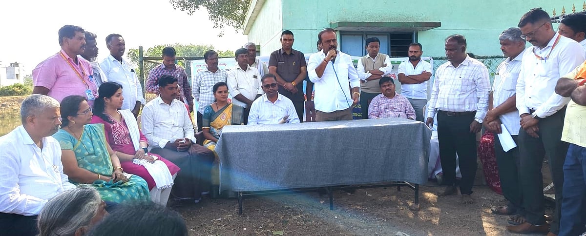 ಭಾರತೀನಗರ | ಮೀನು ಸಾಕಾಣಿಕೆಯಿಂದ ಲಾಭ: ಶಾಸಕ ಕೆ.ಎಂ.ಉದಯ್ 
 