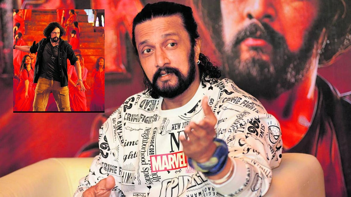 ನಟ ಸುದೀಪ್‌ ಸಂದರ್ಶನ: ಚಿತ್ರದ ಕಥೆಗೇ ಮ್ಯಾಕ್ಸಿಮಮ್‌ ‘ಮಾರ್ಕ್‌’ 