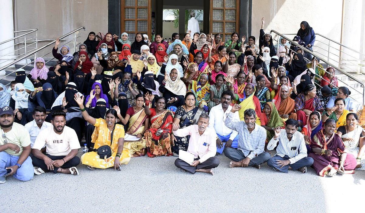 ಯಾದಗಿರಿ: ನಿವೇಶನ ರಹಿತರಿಗೆ ನಿವೇಶನ ಕಲ್ಪಿಸಲು ಒತ್ತಾಯ 