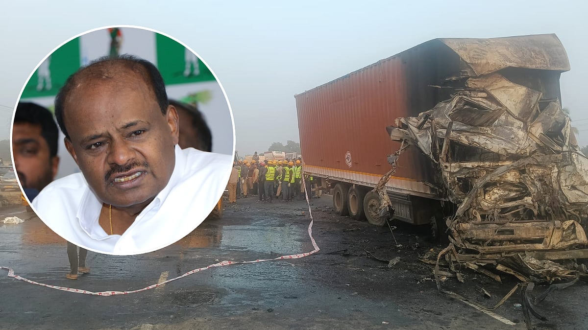 ಚಿತ್ರದುರ್ಗ ದುರಂತ | ಬಸ್‌ಗಳಿಗೆ ಸುರಕ್ಷತಾ ಮಾರ್ಗಸೂಚಿ ಅಗತ್ಯ: ಕುಮಾರಸ್ವಾಮಿ