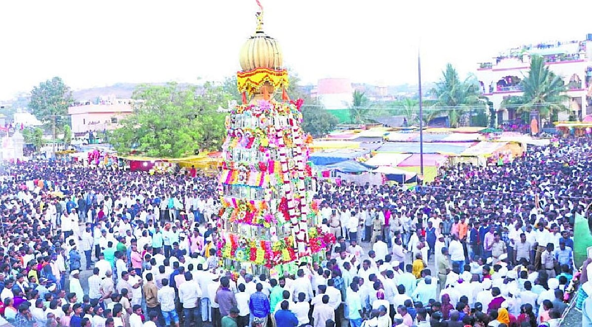 ಬಸವಕಲ್ಯಾಣ: ಸಂಭ್ರಮದ ಹಾರಕೂಡ ರಥೋತ್ಸವ