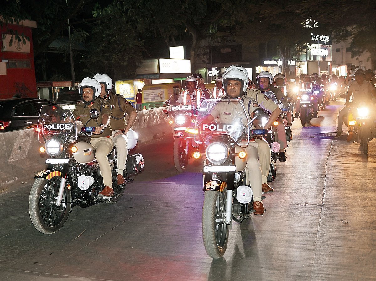 ಹೊಸ ವರ್ಷಾಚರಣೆ: ಎಂ.ಜಿ ರಸ್ತೆ, ಚರ್ಚ್‌ ರಸ್ತೆ, ಕೋರಮಂಗಲದಲ್ಲಿ ಪೊಲೀಸ್‌ ಪಹರೆ
