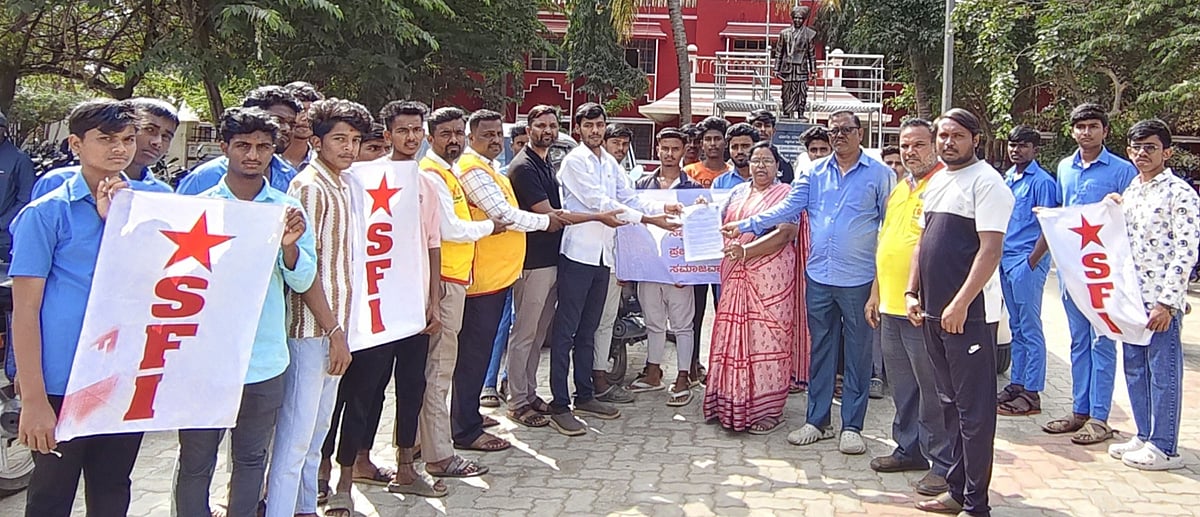 ರಾಣೆಬೆನ್ನೂರು: ಹುಬ್ಬಳ್ಳಿ ಮರ್ಯಾದಗೇಡು ಅಪರಾಧಿಗಳಿಗೆ ಕಠಿಣ ಶಿಕ್ಷೆ ನೀಡಲು ಆಗ್ರಹ