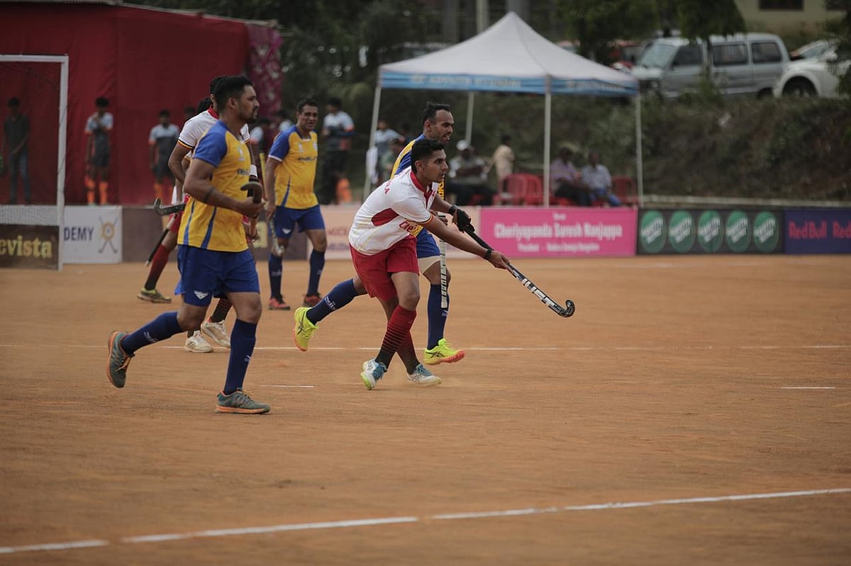 ಲೆವಿಸ್ಟಾ ಕೊಡವ ಹಾಕಿ ಚಾಂಪಿಯನ್ಸ್ ಟ್ರೋಫಿ ಆರಂಭ: ಮೊದಲ ದಿನವೇ ಗೋಲುಗಳ ಮಳೆ