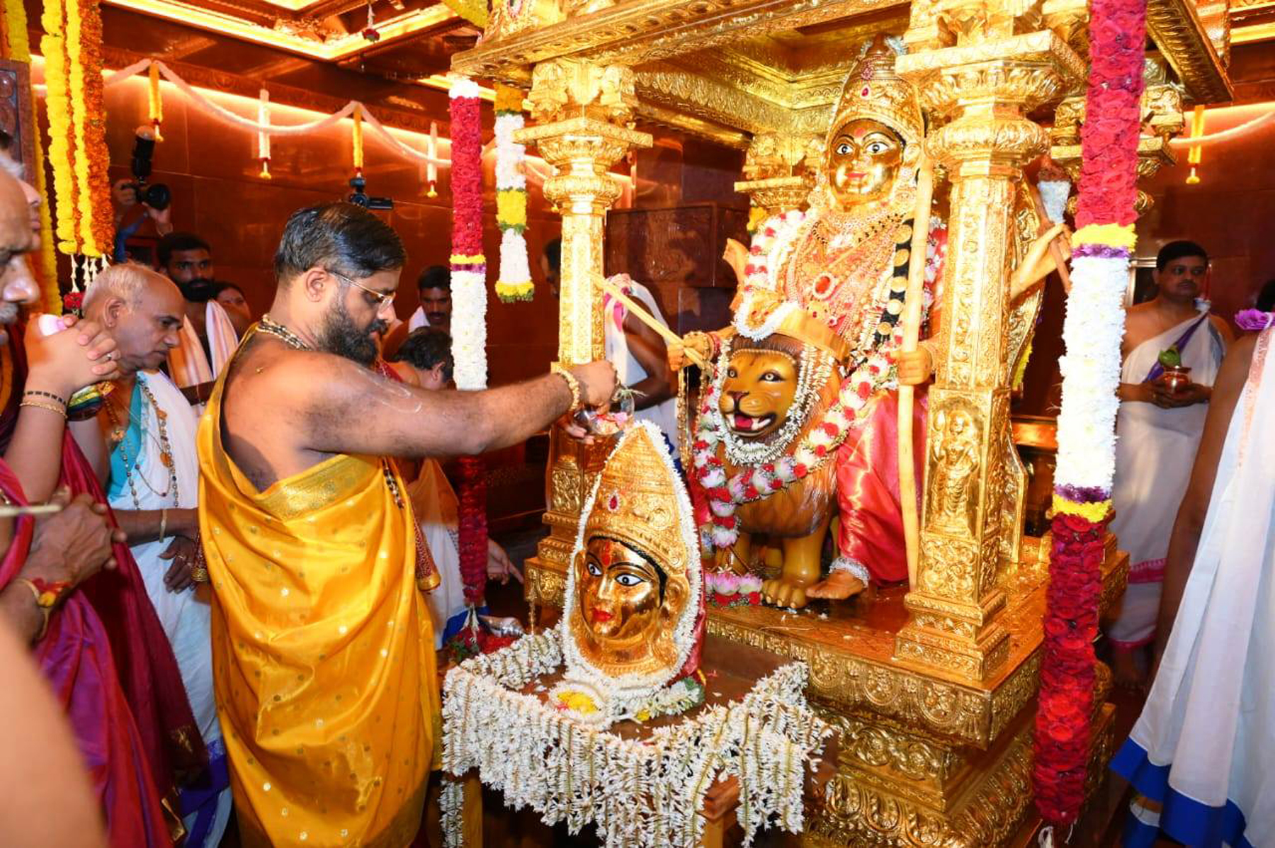 ಕಾಪು ಶ್ರೀ ಹೊಸ ಮಾರಿಗುಡಿ ದೇವಸ್ಥಾನದಲ್ಲಿ ನಡೆದ ಮಹಾಬ್ರಹ್ಮಕಲಶಾಭಿಷೇಕ