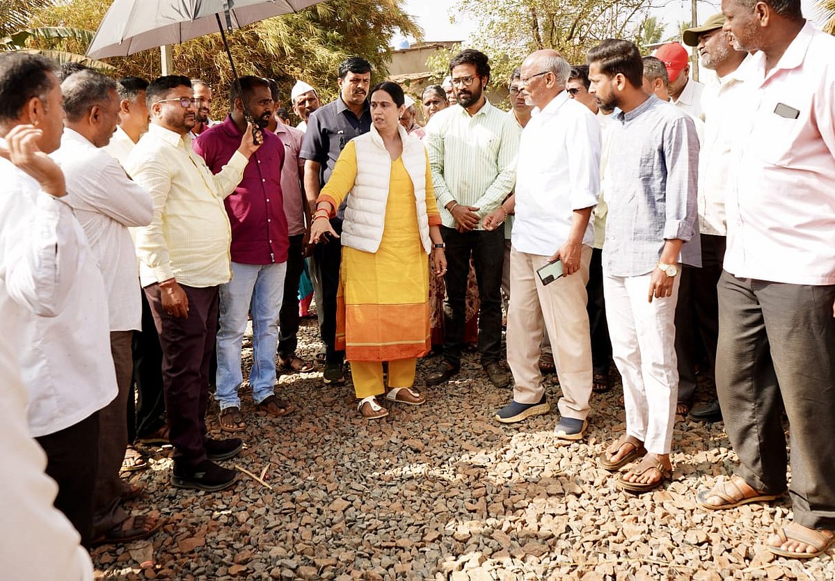 ಬೆಕ್ಕಿನಕೇರಿಯಲ್ಲಿ ಜಾತ್ರೆ ಅಂಗವಾಗಿ ಕೈಗೊಂಡ ಕಾಮಗಾರಿ ಪರಿಶೀಲಿಸಿದ ಹೆಬ್ಬಾಳಕರ