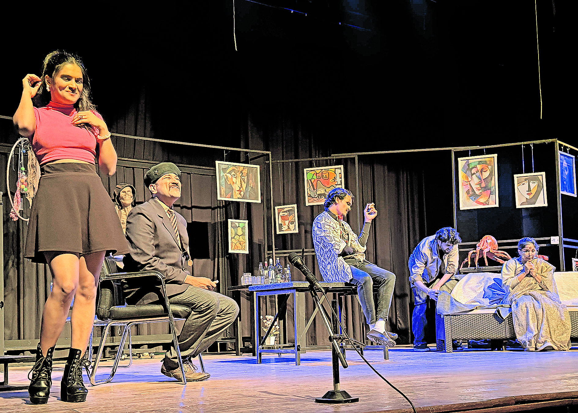 ನಾಟಕದ ದೃಶ್ಯ