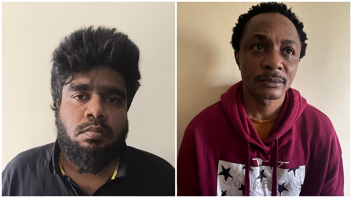 ಬೆಂಗಳೂರು | ಮಾದಕ ವಸ್ತು ಸಂಗ್ರಹ: ನೈಜೀರಿಯಾ ಪ್ರಜೆ ಸೇರಿ ಇಬ್ಬರ ಬಂಧನ