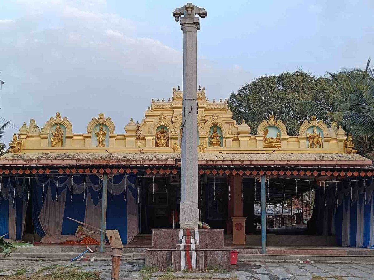 ಕದಲೀಪುರ: ಏಕಾದಶಿಗೆ 'ವೈಕುಂಠ ದ್ವಾರ' ನಿರ್ಮಾಣ 