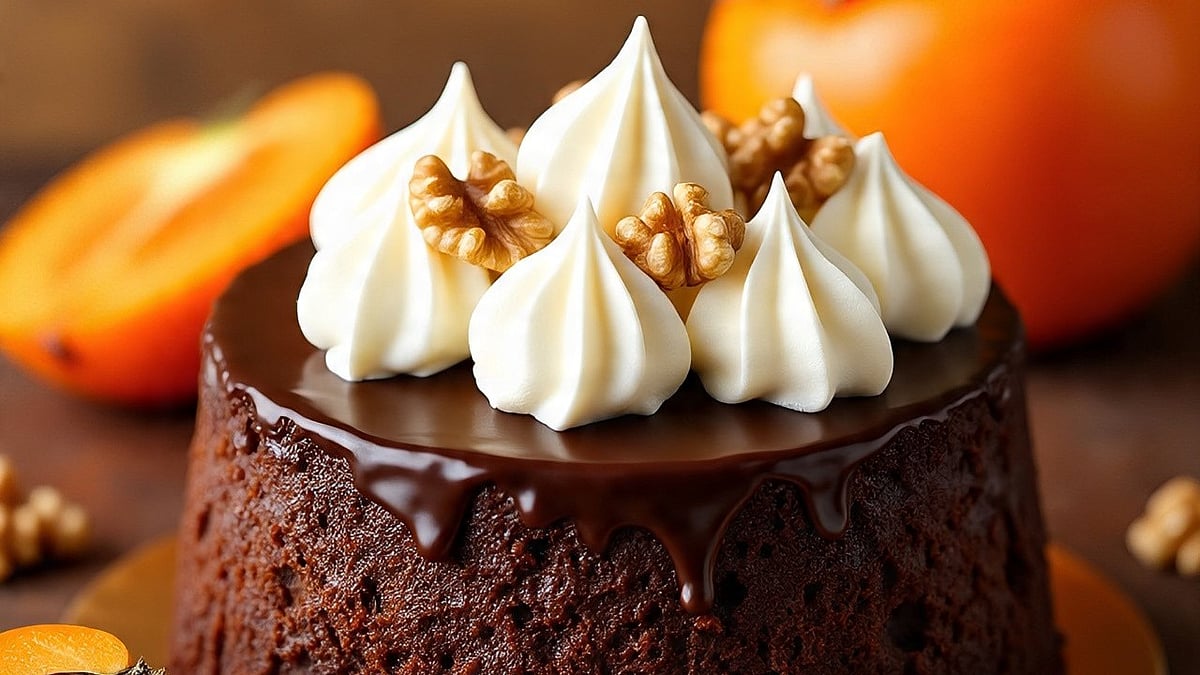 ಹೊಸ ವರ್ಷಕ್ಕೆ ಪರ್ಸಿಮನ್ ಪುಡಿಂಗ್ ಕೇಕ್: ಸಕ್ಕರೆ ಹಾಕದೆ ಮನೆಯಲ್ಲೇ ತಯಾರಿಸಿ