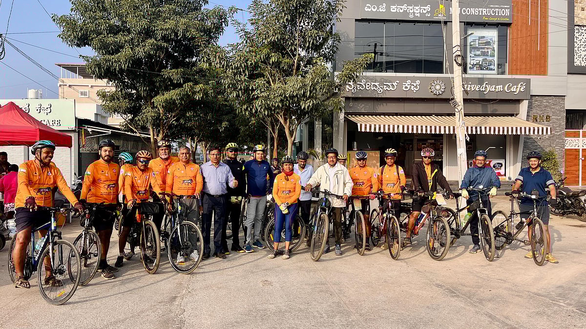 ‘ಸ್ವದೇಶಿ’ ಜಾಗೃತಿಗಾಗಿ ಸೈಕಲ್ ಜಾಥಾ