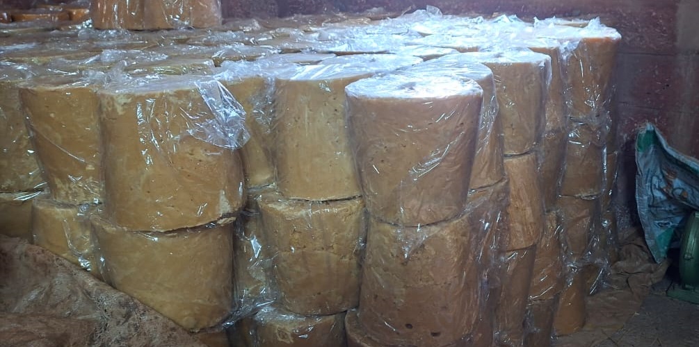 ಮೋದಗಾದಲ್ಲಿ ತಯಾರಾದ ಸಾವಯವ ಬೆಲ್ಲ