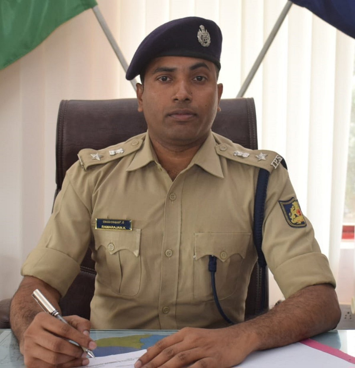 ಕಾನೂನು ಉಲ್ಲಂಘಿಸಿದರೆ ಕಠಿಣ ಕ್ರಮ: ಎಸ್ ಪಿ  ಕೆ.ರಾಮರಾಜನ್