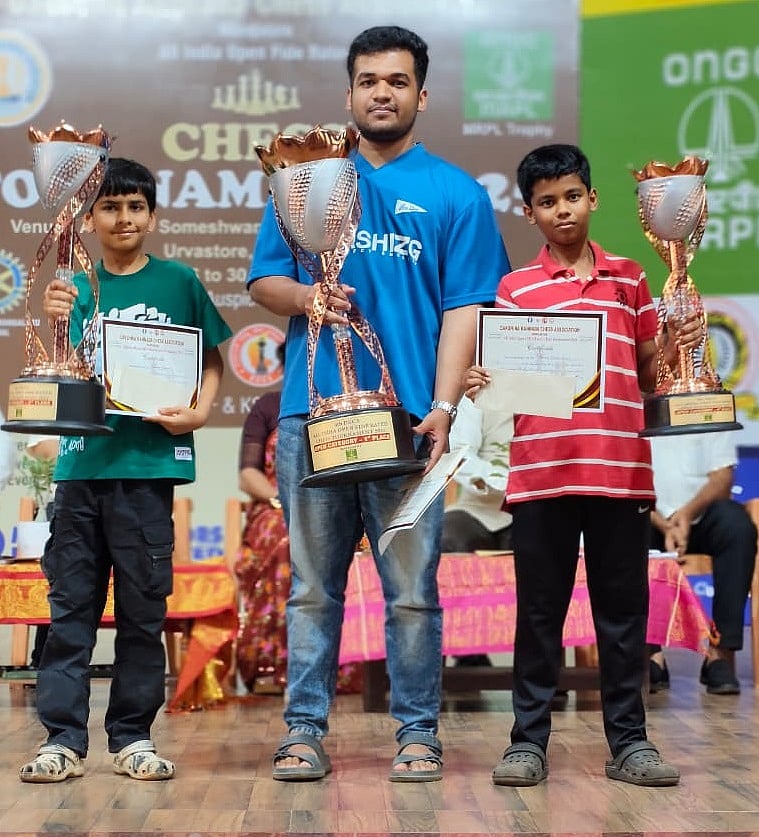 ಚೆಸ್ ಟೂರ್ನಿ| ಕೇರಳದ ಮಾರ್ತಾಂಡನ್‌ ಚಾಂಪಿಯನ್; ಕರ್ನಾಟಕದ ಇಶಾನ್ ರನ್ನರ್ ಅಪ್