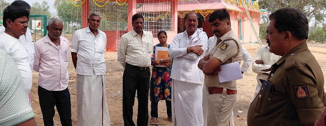 ಸಂತೇಮರಹಳ್ಳಿ: ಕಸ್ತೂರು ದೊಡ್ಡಮ್ಮ ತಾಯಿ ದೇವಸ್ಥಾನದಲ್ಲಿ ಕಳ್ಳತನ