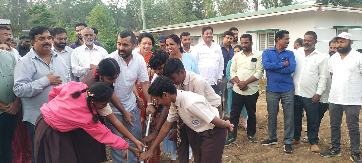 ದುಬಾರೆಯ ತೂಗು ಸೇತುವೆ ನಿರ್ಮಾಣಕ್ಕೆ ₹8 ಕೋಟಿ ಅನುದಾನ