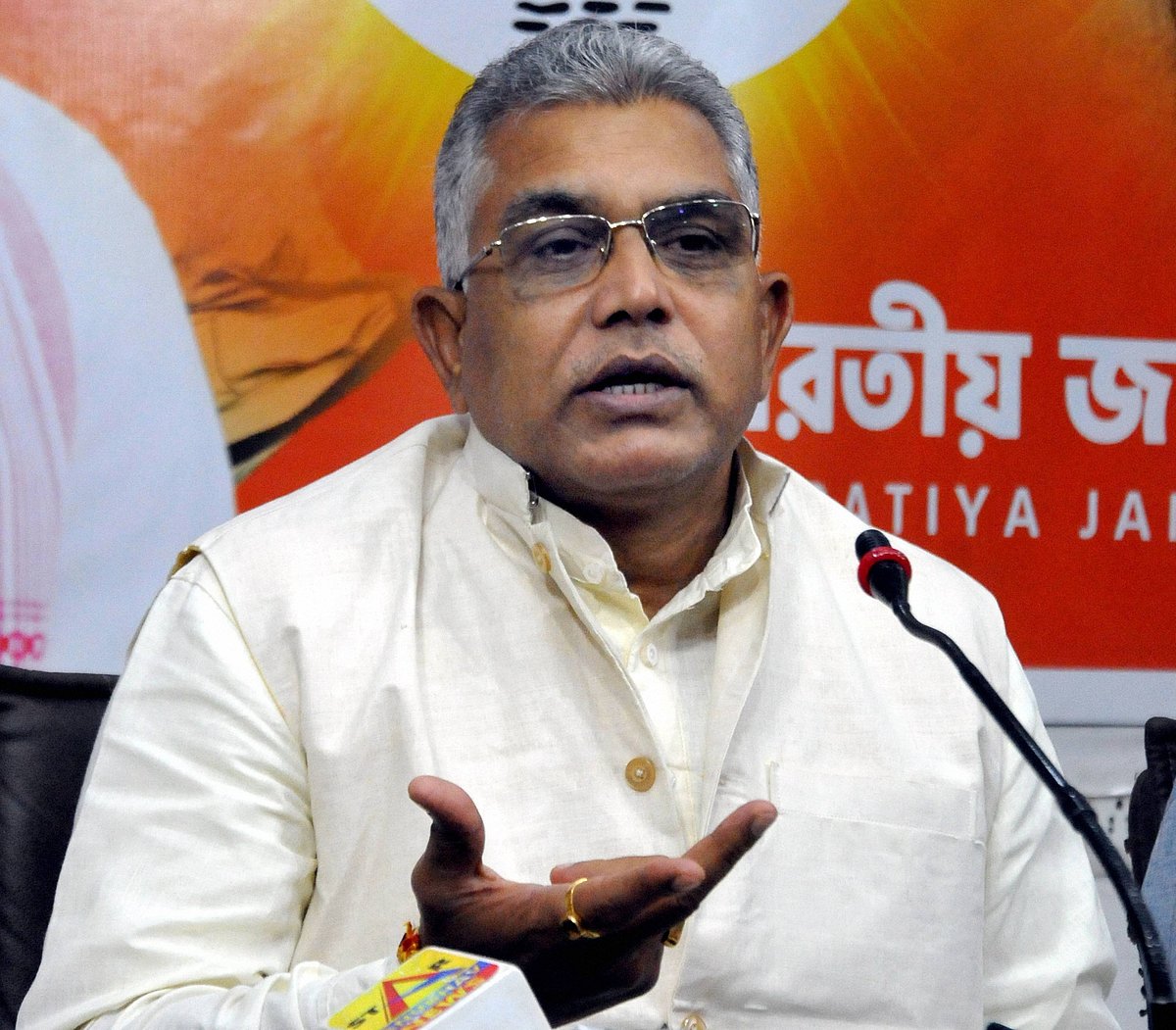 ಪ.ಬಂಗಾಳ ವಿಧಾನಸಭೆ ಚುನಾವಣೆ |ಕಾರ್ಯಕರ್ತರೊಂದಿಗೆ ಶಾ ಸಭೆ: ದಿಲೀಪ್‌ ಬಿಜೆಪಿ ಮುಖ