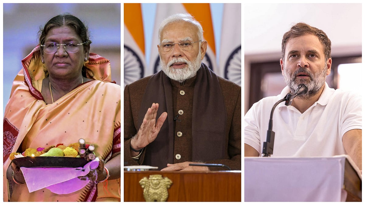 New Year 2026: ದೇಶದ ಜನರಿಗೆ ಮುರ್ಮು, ಮೋದಿ, ರಾಹುಲ್ ಸೇರಿದಂತೆ ಗಣ್ಯರ ಶುಭಾಶಯ