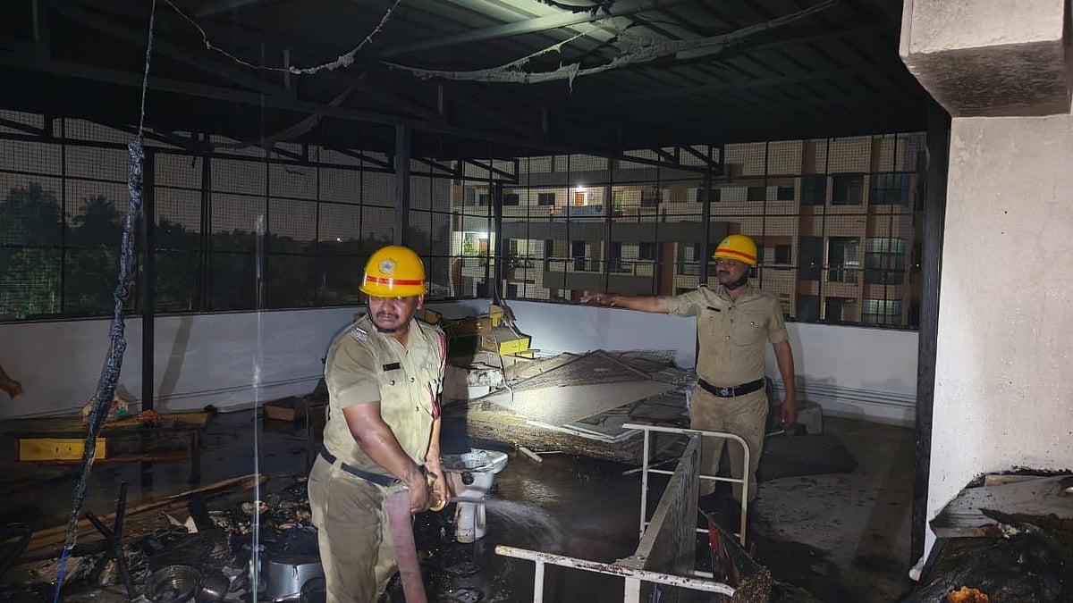 ಆಸ್ಪತ್ರೆಯಲ್ಲಿ ಬೆಂಕಿ, ತಪ್ಪಿದ ಅನಾಹುತ