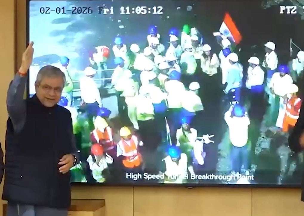 Bullet Train: ಮಗದೊಂದು ಮೈಲಿಗಲ್ಲು; ಸುರಂಗ ಕೊರೆಯುವ ಕಾರ್ಯ ಯಶಸ್ವಿ