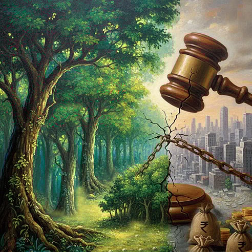 ಸಂಪಾದಕೀಯ | ಅರಣ್ಯ ಭೂಮಿ ಪರಭಾರೆ ಸಲ್ಲ;
ಹೊಣೆ ಮರೆಯದಿರಲಿ ಸರ್ಕಾರ