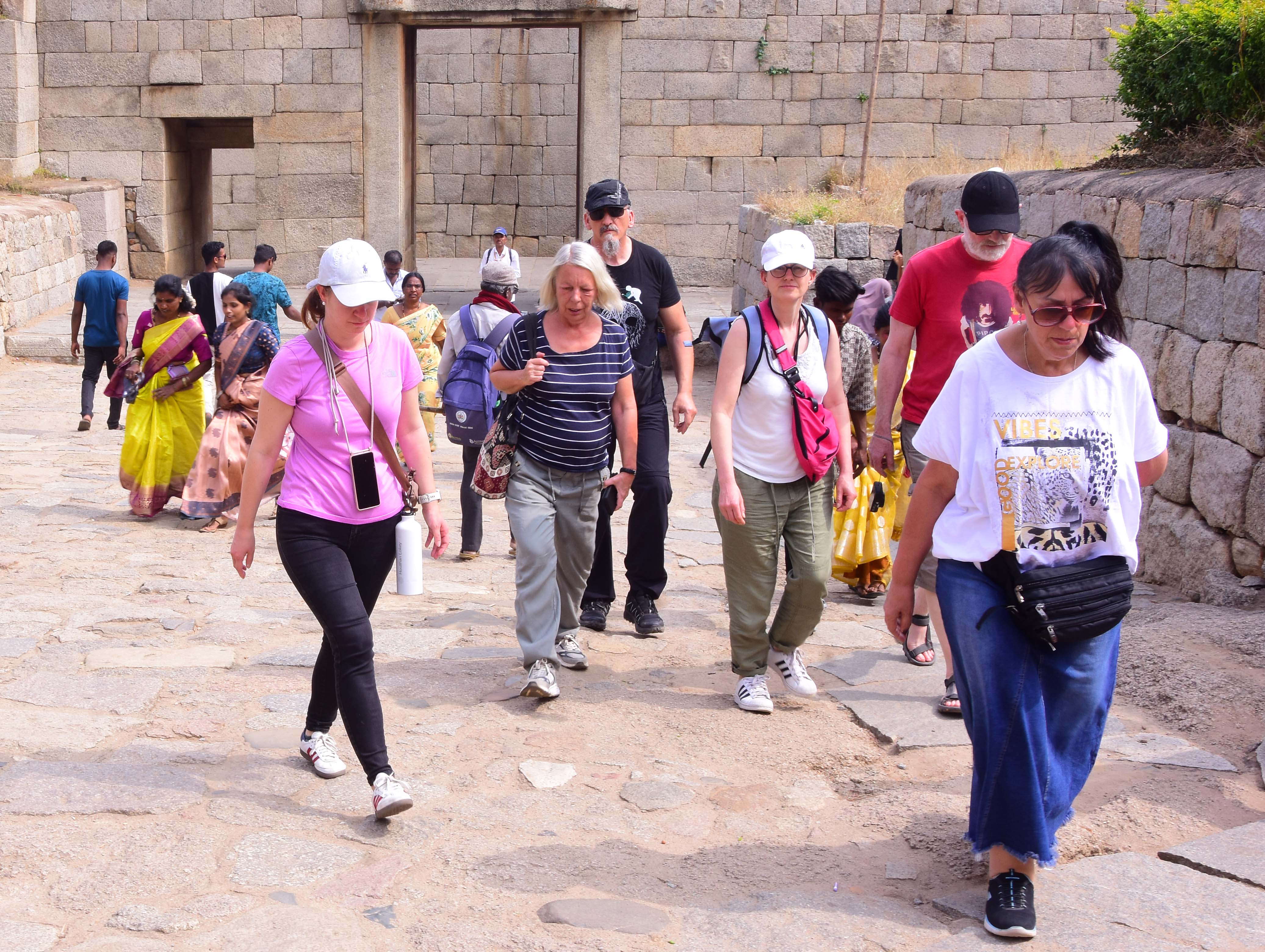 ವಿದೇಶಿ ಪ್ರವಾಸಿಗರು ಭೇಟಿ ನೀಡಿರುವುದು
