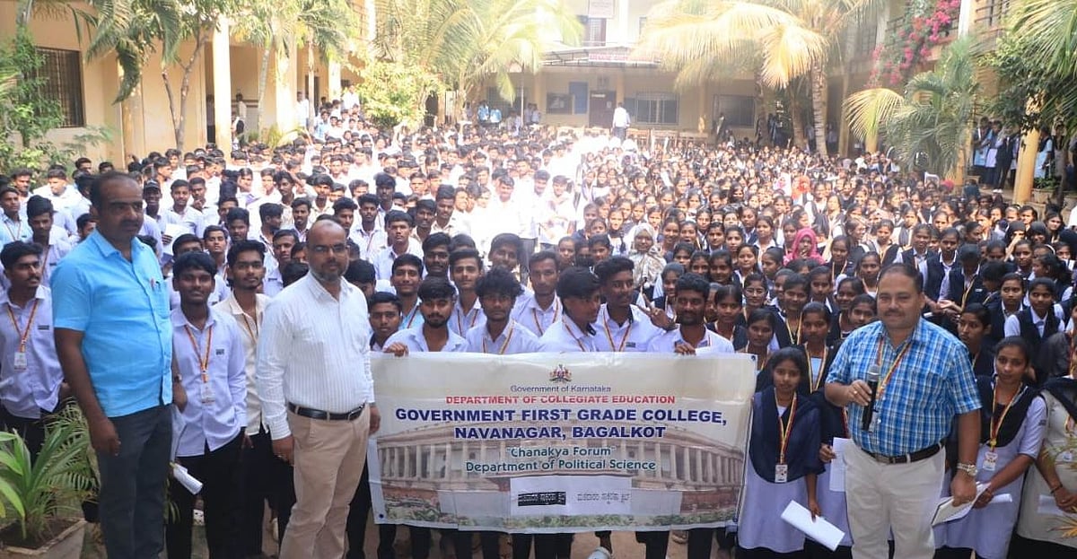 ಮತದಾನದಿಂದ ಪ್ರಜಾಪ್ರಭುತ್ವ ಬಲಿಷ್ಠ: ಪ್ರಾಚಾರ್ಯ ಅರುಣಕುಮಾರ ಗಾಳಿ 