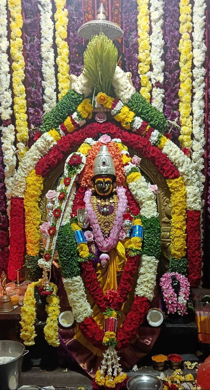 ಬನದ ಹುಣ್ಣಿಮೆ ಅಂಗವಾಗಿ ಚಿಕ್ಕಜಾಜೂರಿನ ಬನಶಂಕರಿ ಅಮ್ಮನವರನ್ನು ವಿಶೇಷವಾಗಿ ಅಲಂಕಾರ ಮಾಡಿ ಪೂಜೆ ನಡೆಸಲಾಯಿತು 