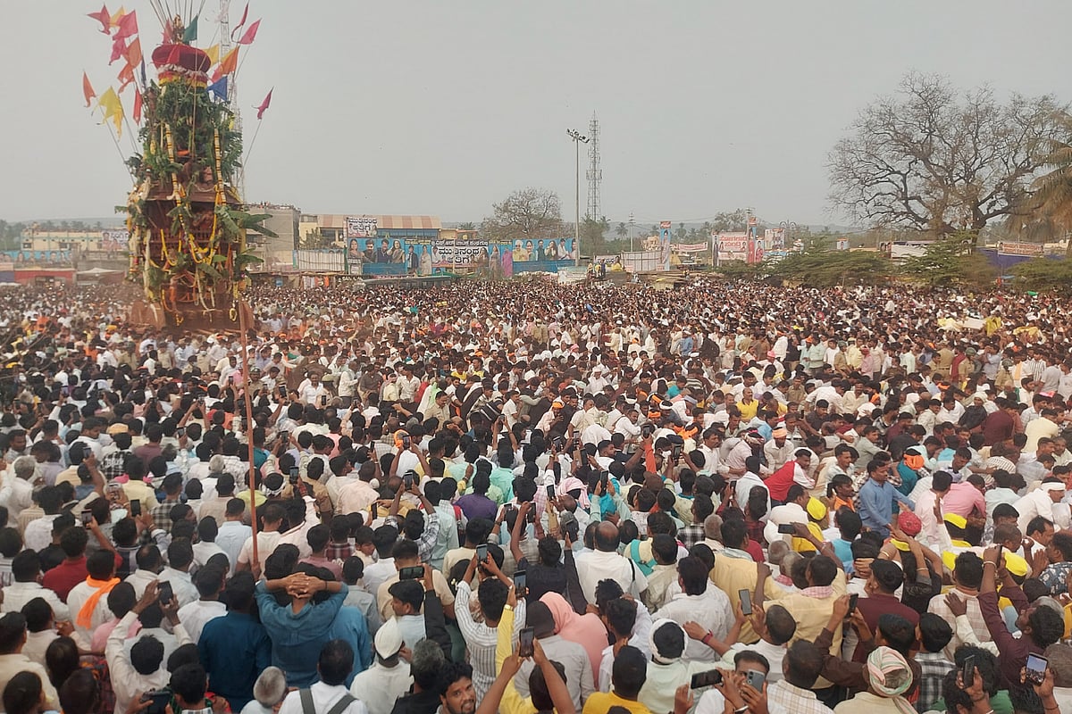 ಬನಶಂಕರಿದೇವಿ ರಥೋತ್ಸವ ಸಂಭ್ರಮ: ಮೊಳಗಿದ ಘೋಷಣೆ